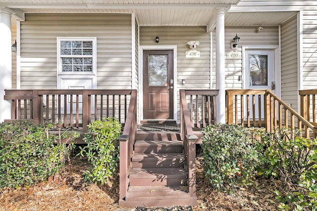 view of property entrance