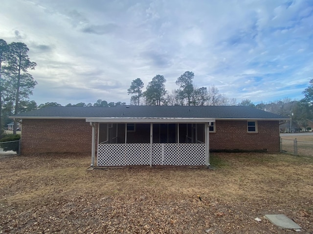 view of back of house