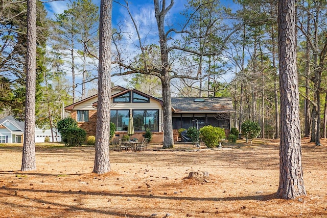 view of front of house