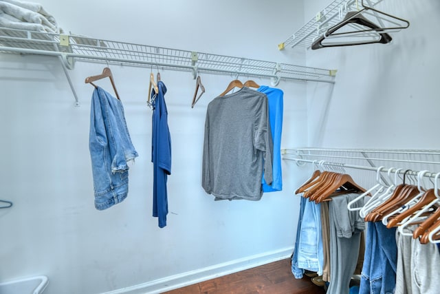 106 Trimley Ct, Goose Creek, SC 29445 - walk in closet featuring wood finished floors