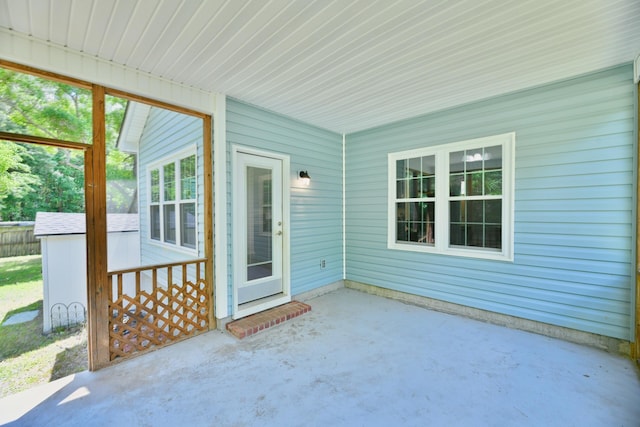 106 Trimley Ct, Goose Creek, SC 29445 - view of unfurnished sunroom