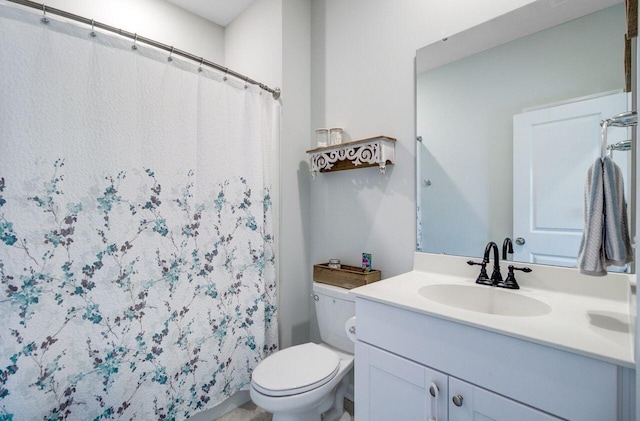 493 Spanish Wells Rd, Summerville, SC 29486 - bathroom with vanity and a shower with shower curtain