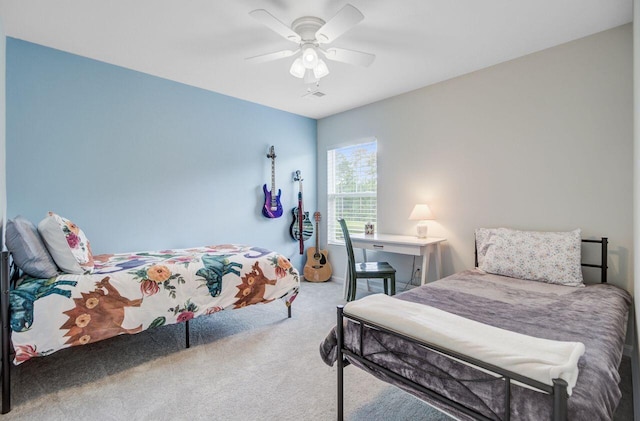 493 Spanish Wells Rd, Summerville, SC 29486 - carpeted bedroom with ceiling fan