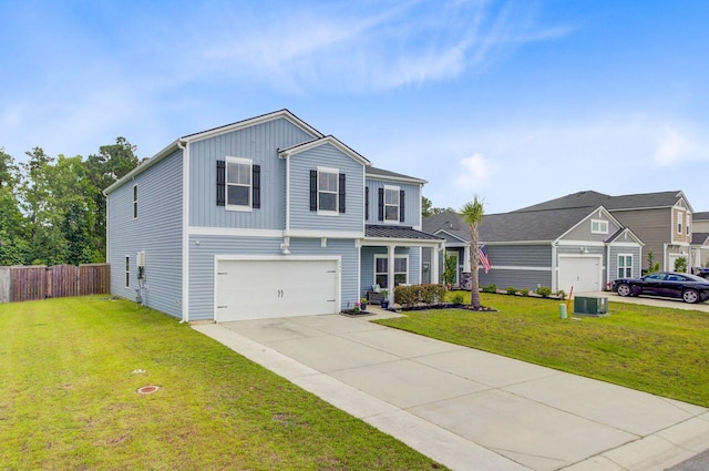 493 Spanish Wells Rd, Summerville, SC 29486 - traditional-style house with a garage, board and batten siding, and concrete driveway