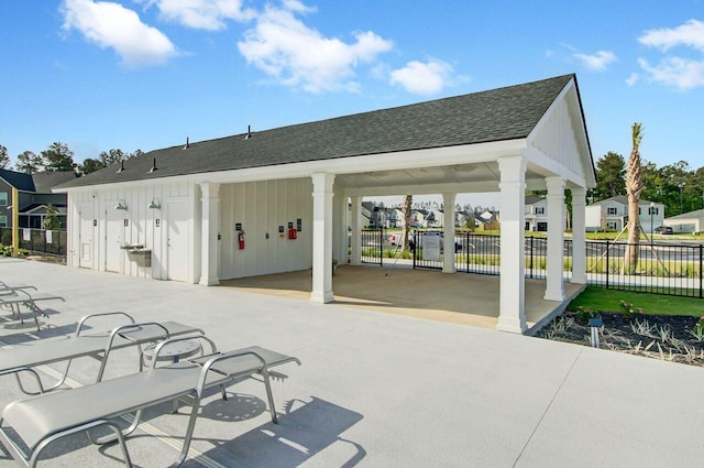 493 Spanish Wells Rd, Summerville, SC 29486 - view of patio with a carport