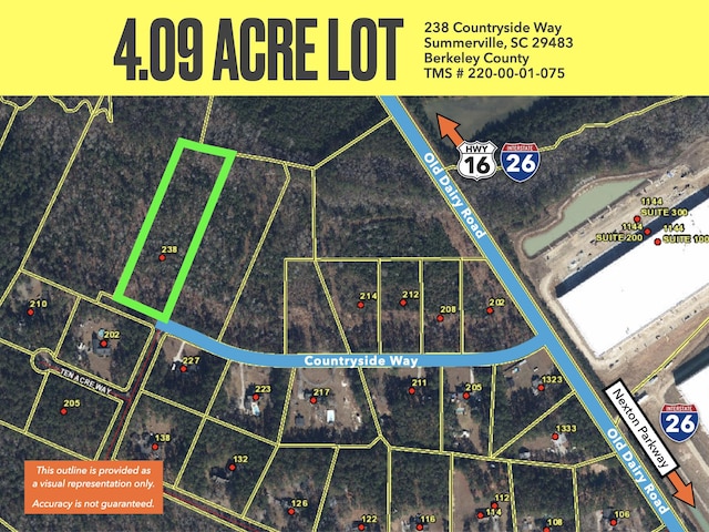 238 Countryside Way, Summerville SC, 29483 land for sale