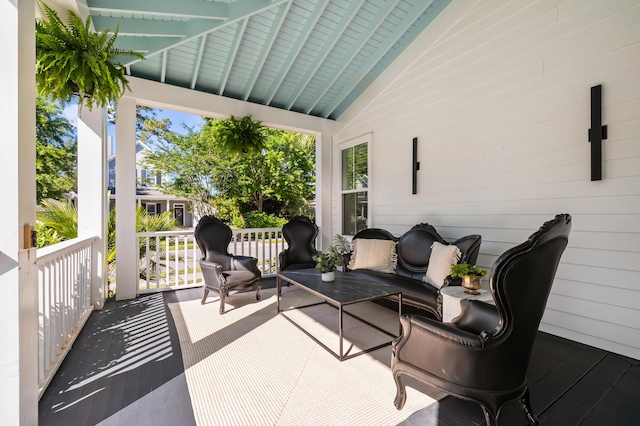 4009 E Amy Ln, Johns Island, SC 29455 - view of patio / terrace featuring outdoor lounge area