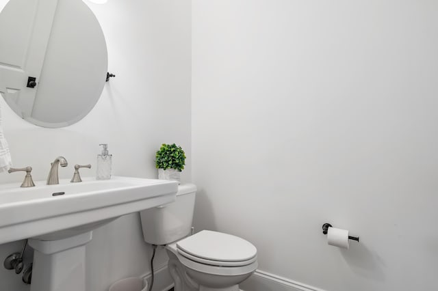 4009 E Amy Ln, Johns Island, SC 29455 - bathroom featuring toilet and baseboards