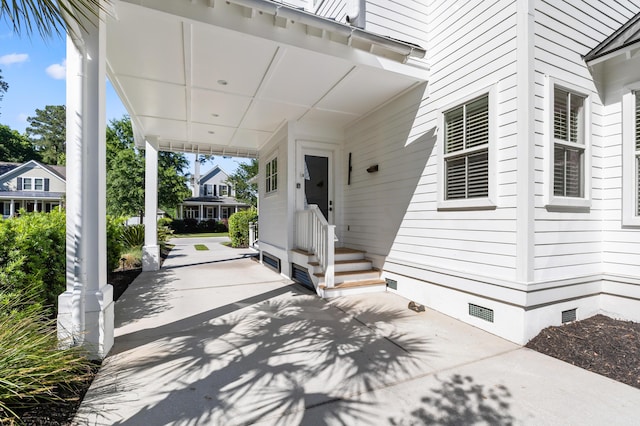 4009 E Amy Ln, Johns Island, SC 29455 - view of patio with concrete driveway and a carport