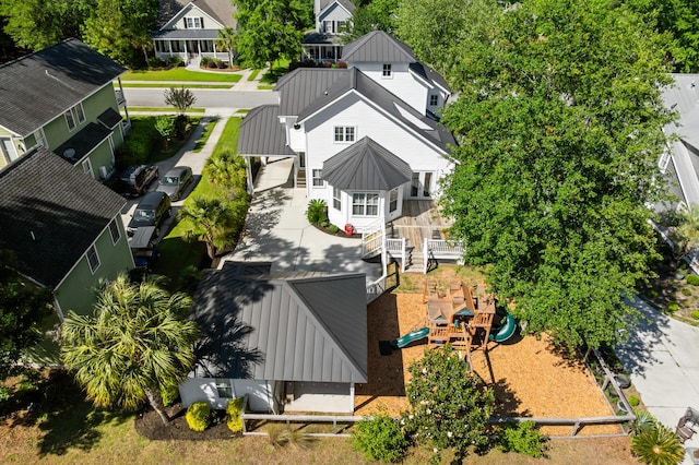 4009 E Amy Ln, Johns Island, SC 29455 - aerial view of property and surrounding area