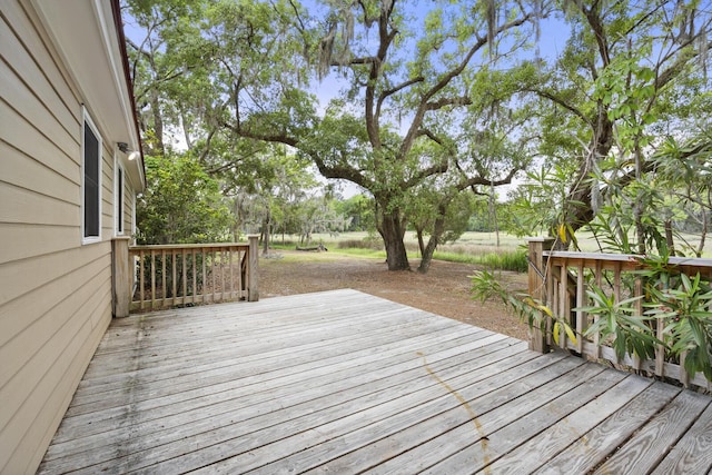 view of deck