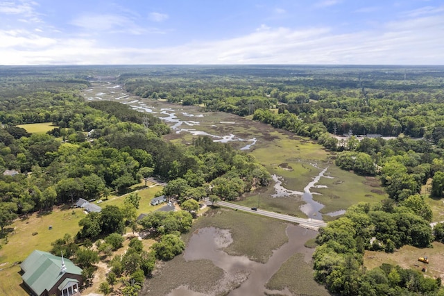 aerial view with a view of trees