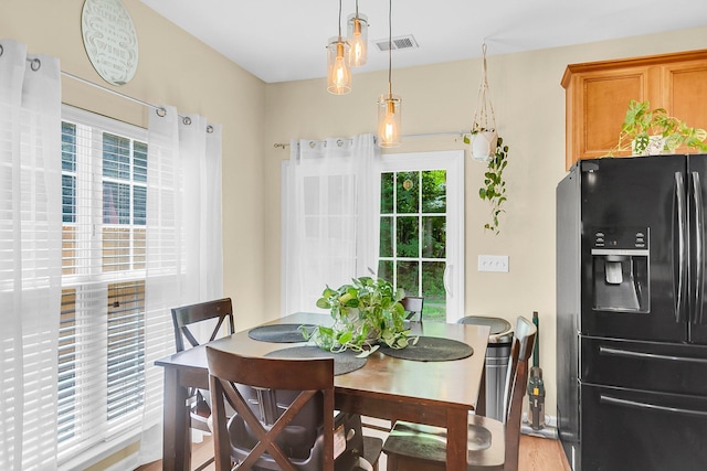 252 Island Green Rd, Goose Creek, SC 29445 - dining area with light wood-type flooring
