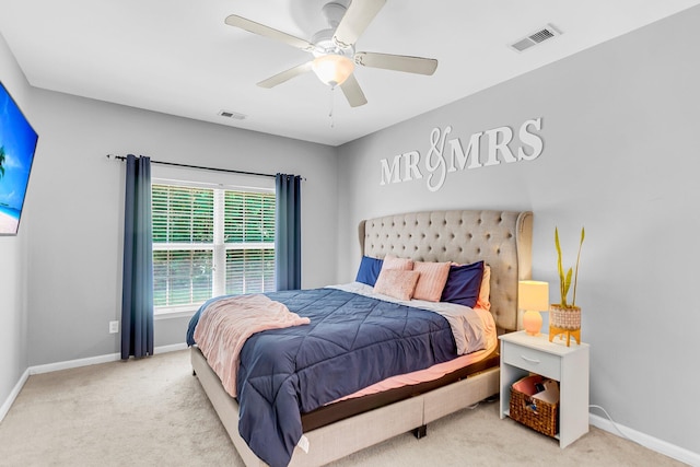 252 Island Green Rd, Goose Creek, SC 29445 - carpeted bedroom with baseboards and ceiling fan