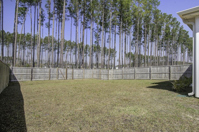 491 Fox Sparrow Ct, Summerville, SC 29486 - view of yard with a fenced backyard