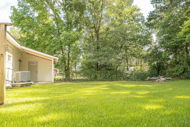 407 Tammie Ave, Goose Creek, SC 29445 - view of yard featuring central AC unit and fence