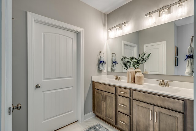 451 White Magnolia St, Moncks Corner, SC 29461 - full bath featuring double vanity and marble finish floors
