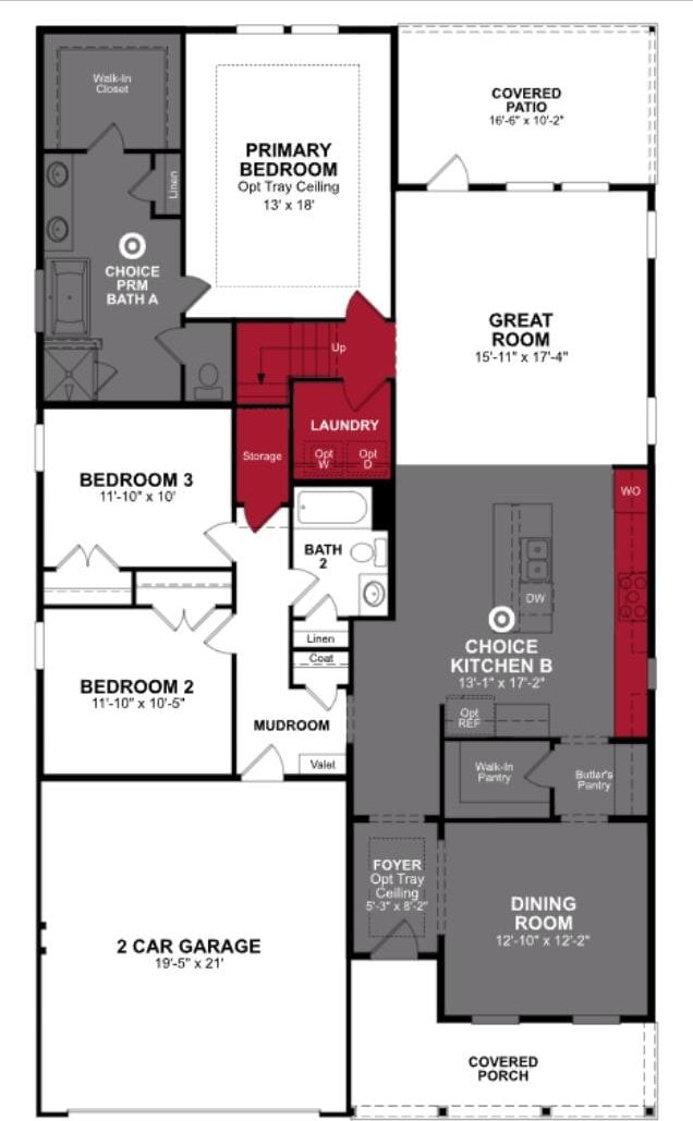 451 White Magnolia St, Moncks Corner, SC 29461 - floor plan / room layout