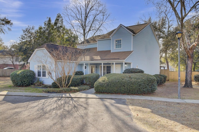 view of front of house