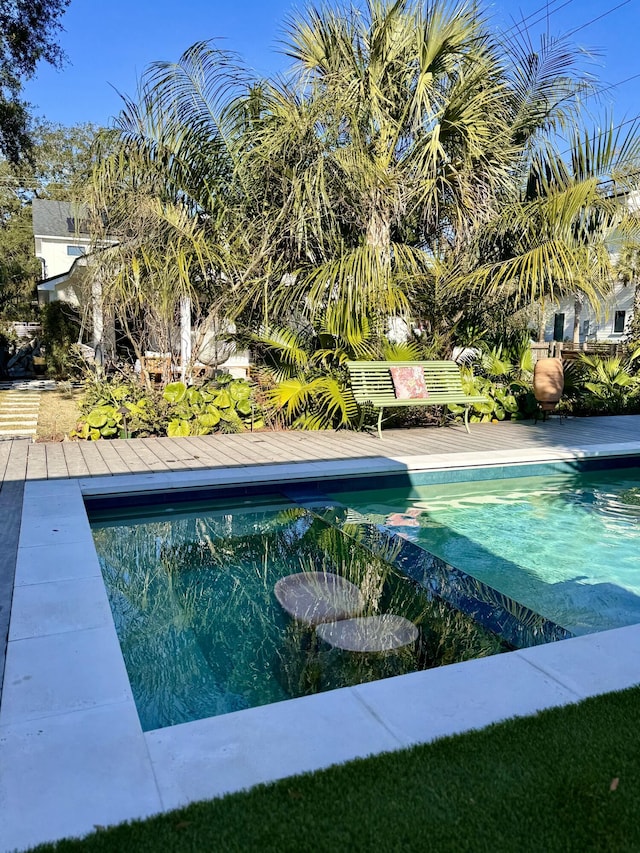 view of pool