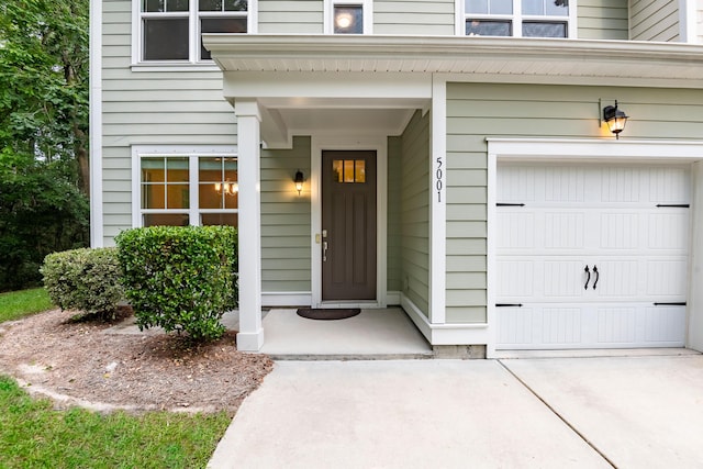 5001 Hay Bale Ct, Summerville, SC 29485 - doorway to property featuring an attached garage