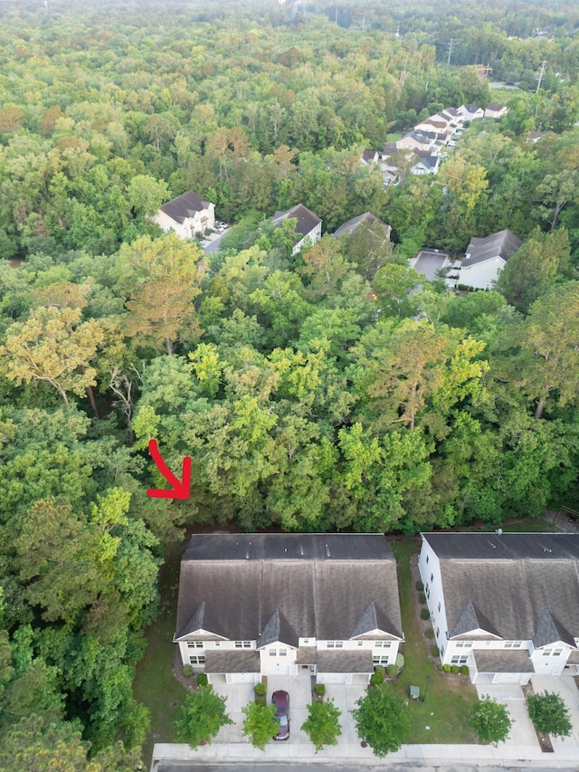 5001 Hay Bale Ct, Summerville, SC 29485 - bird's eye view of a heavily wooded area
