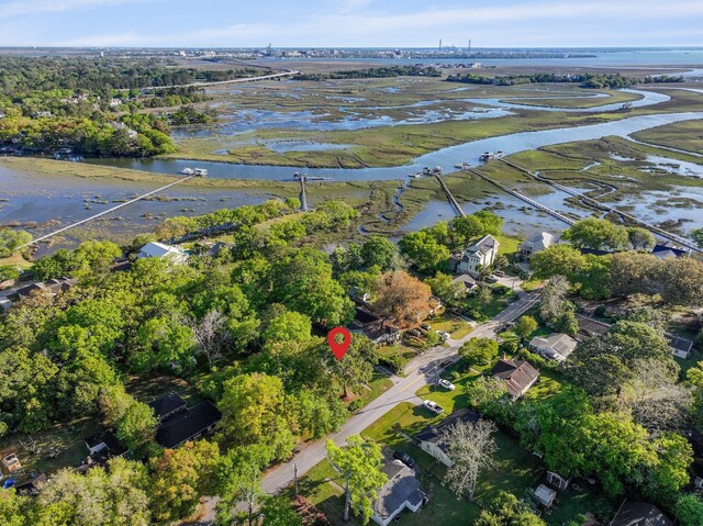 view of property location with a large body of water