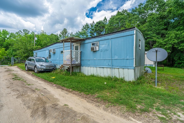 1265 Trojan Rd 1269 1271, 1273, Cross, SC 29436 - manufactured / mobile home featuring a wall mounted air conditioner