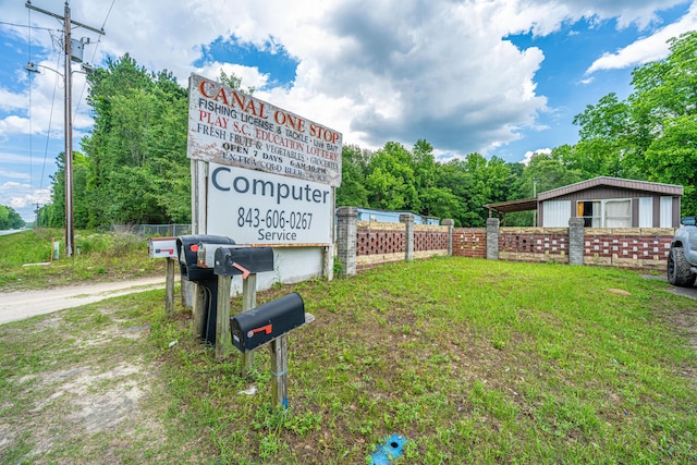 1265 Trojan Rd 1269 1271, 1273, Cross, SC 29436 - exterior view of fence