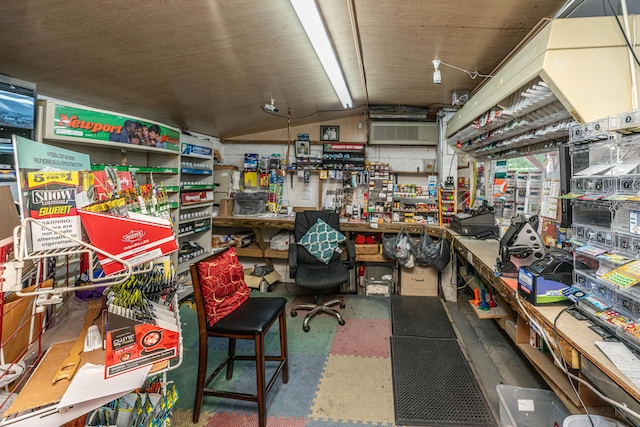1265 Trojan Rd 1269 1271, 1273, Cross, SC 29436 - miscellaneous room featuring a workshop area and vaulted ceiling