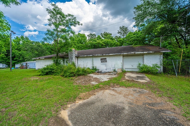 1265 Trojan Rd 1269 1271, 1273, Cross, SC 29436 - rear view of property featuring driveway and concrete block siding