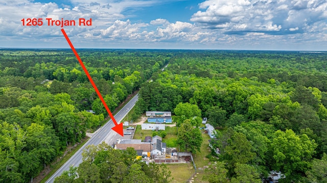 1265 Trojan Rd 1269 1271, 1273, Cross, SC 29436 - aerial overview of property's location with a heavily wooded area