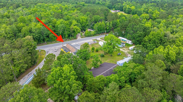 1265 Trojan Rd 1269 1271, 1273, Cross, SC 29436 - aerial view of property's location featuring a forest