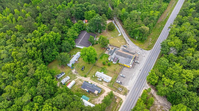 1265 Trojan Rd 1269 1271, 1273, Cross, SC 29436 - aerial view of property and surrounding area with a heavily wooded area