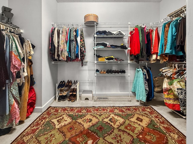 view of spacious closet