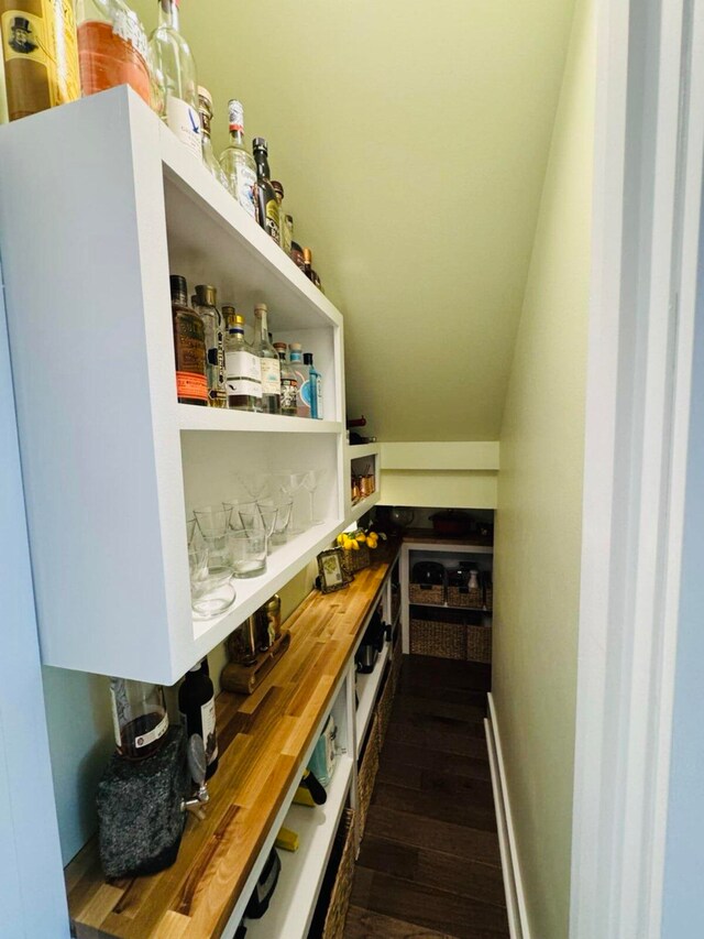 view of pantry