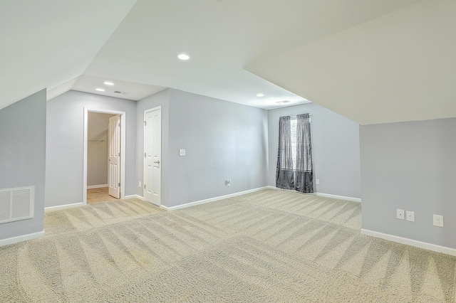 271 Village Stone Cir, Summerville, SC 29486 - additional living space featuring carpet, recessed lighting, and lofted ceiling