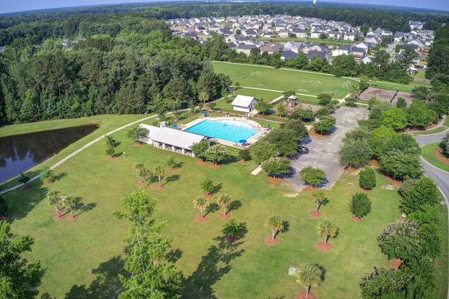 596 Wayton Cir, Moncks Corner, SC 29461 - view of property location with a pool area and a large body of water