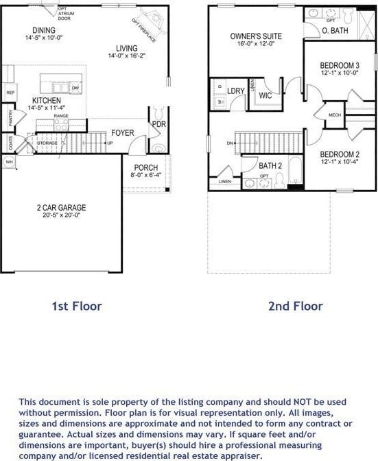 596 Wayton Cir, Moncks Corner, SC 29461 - floor plan / room layout