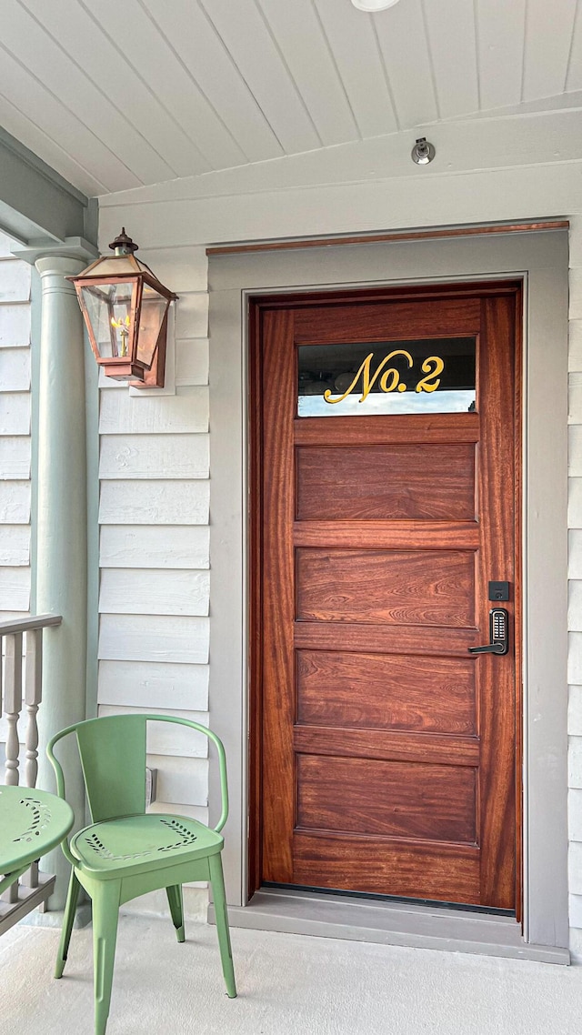 95 Line St, Charleston, SC 29403 - view of doorway to property