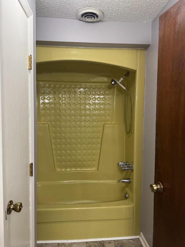 204 Chamblee Rd, Walterboro, SC 29488 - full bathroom with shower / bath combination and a textured ceiling