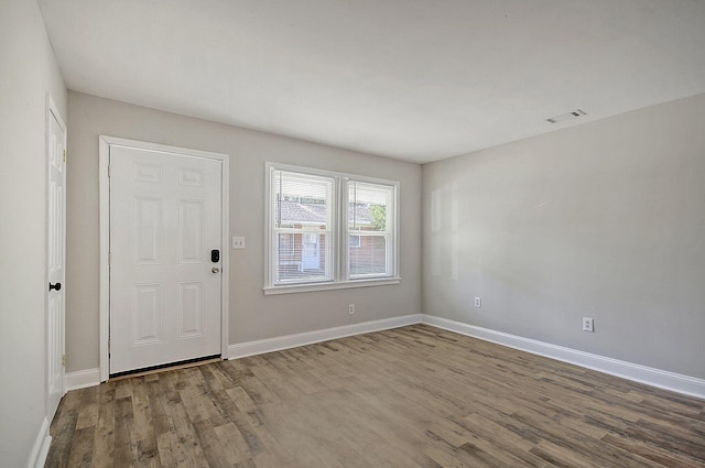 1554 Orange Grove Rd Unit A & B, Charleston, SC 29407 - entrance foyer with wood finished floors and baseboards