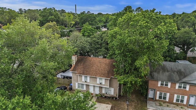 901 Sea Gull Dr Unit A & B, Mount Pleasant, SC 29464 - view of subject property with a heavily wooded area