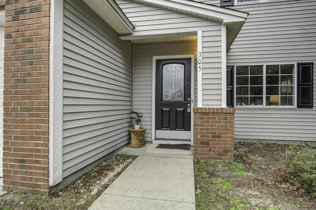 view of entrance to property