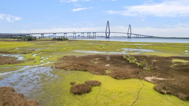 view of property's community with a water view