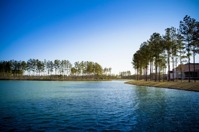 view of water feature