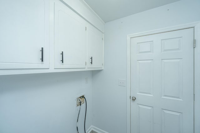 133 Marion Rd, Summerville, SC 29486 - clothes washing area featuring cabinet space and hookup for a washing machine