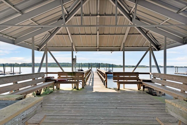 1003 Jervey Point Rd, Wando, SC 29492 - dock with a water view