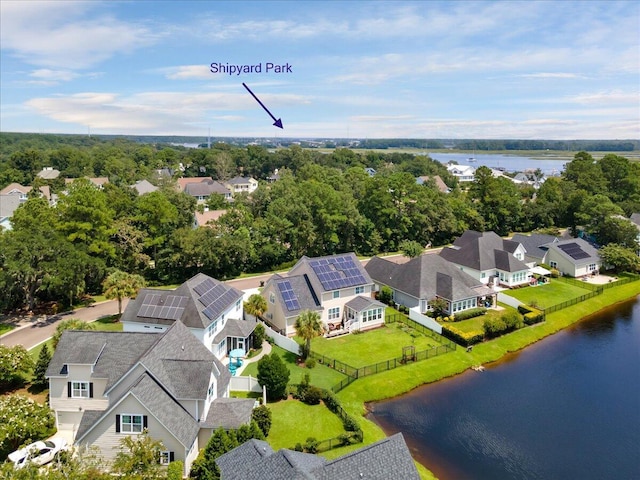 1003 Jervey Point Rd, Wando, SC 29492 - aerial view of residential area with a nearby body of water