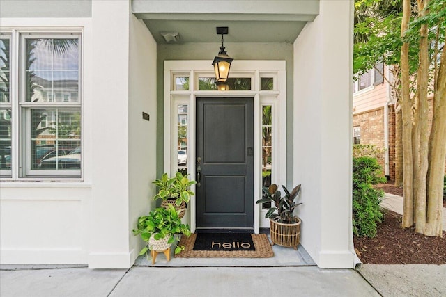 656 Coleman Blvd Unit 405, Mount Pleasant, SC 29464 - doorway to property featuring stucco siding